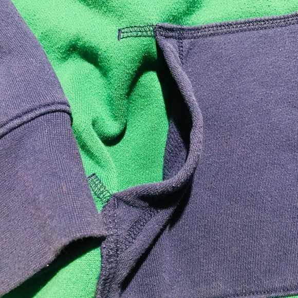 Nike air Jordan blue and green sweatshirt hoodie size medium - Picture 3 of 6